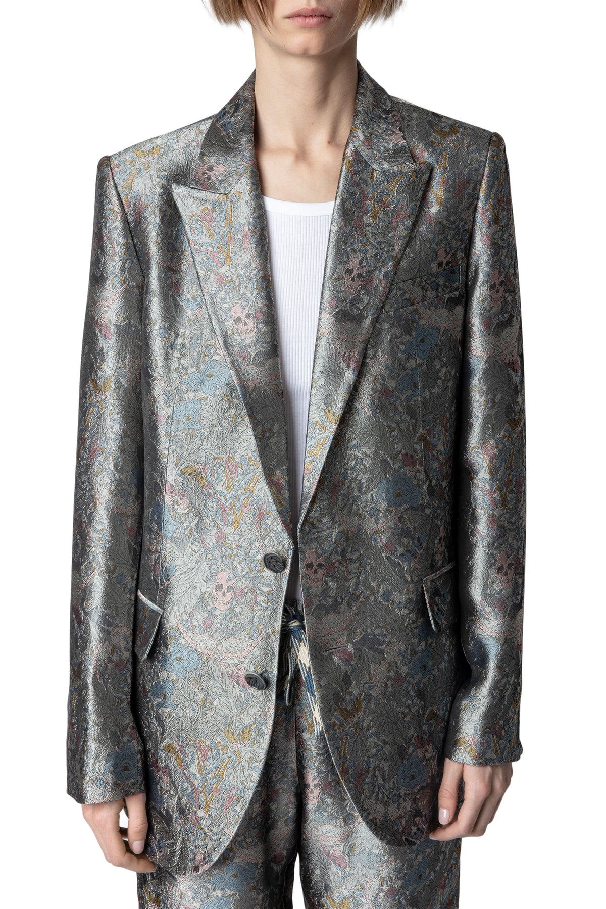 Blazer Vegy Jac British Flowers