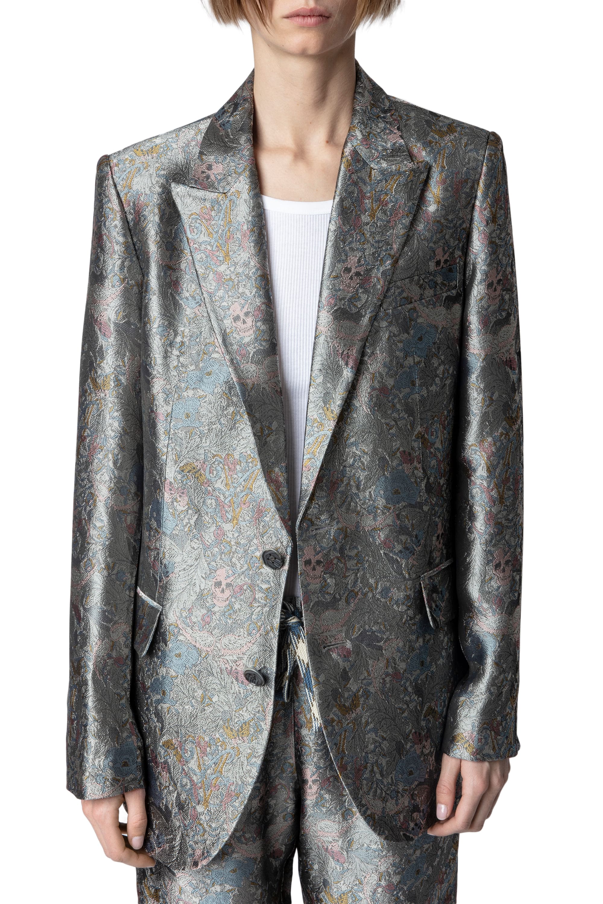 Blazer Vegy Jac British Flowers