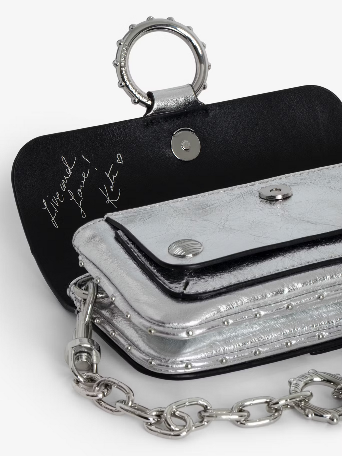 Bolso Kate Wallet Vintage Metal