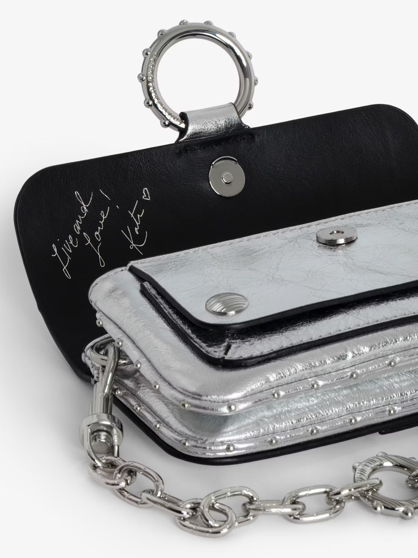 Bolso Kate Wallet Vintage Metal