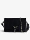 Bolso Rocky Grained Leather + Studs Noir