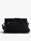 Bolso Rocky Grained Leather + Studs Noir