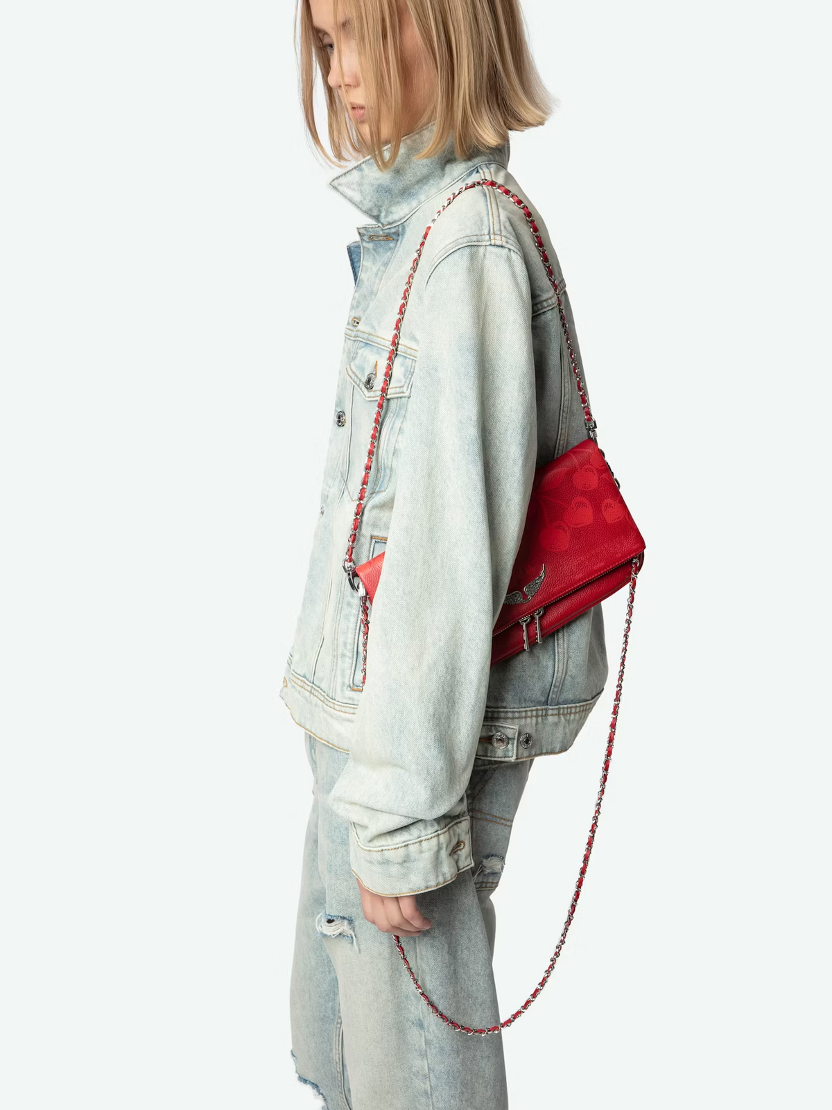 Bolso Rock Nano Cherry