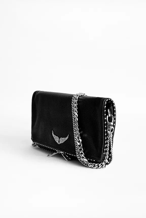 Bolso Rock Grained Leather Studs