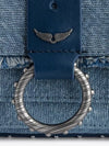 Bolso Kate Wallet Glitter Denim