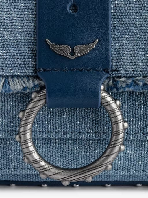 Bolso Kate Wallet Glitter Denim