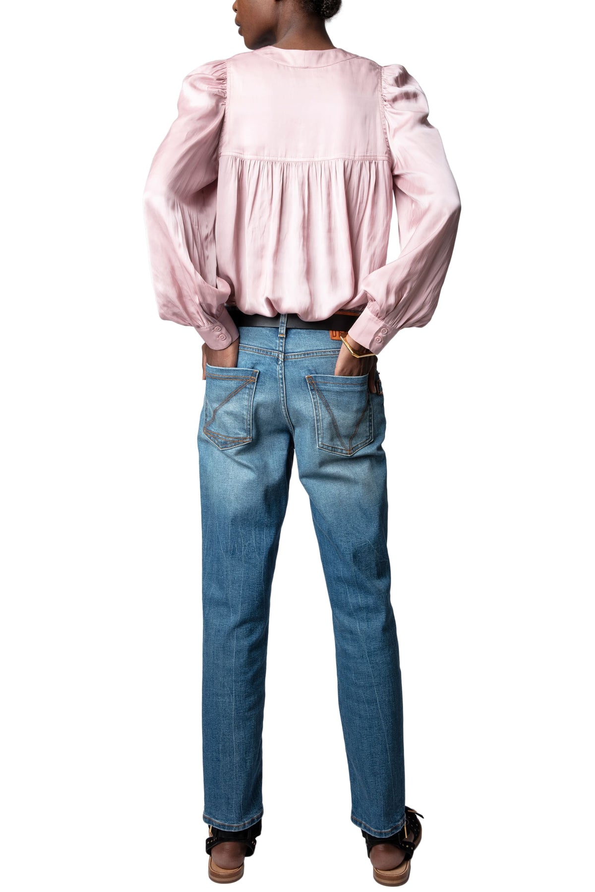 Camisa Telia Satin Deep