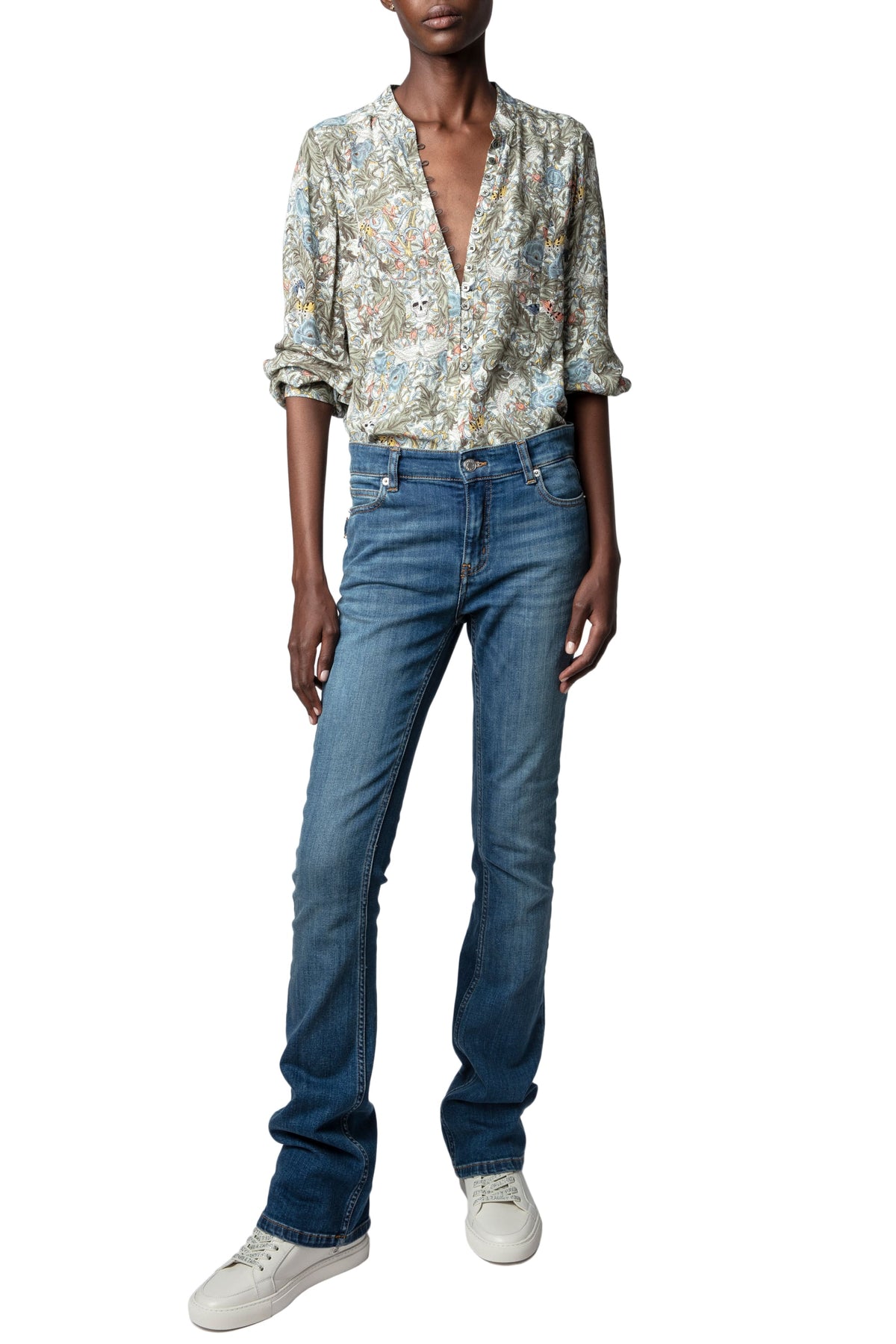 Camisa Twina Soft British Flowers
