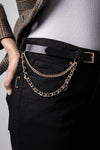 Cinturon Rock Chain Belt