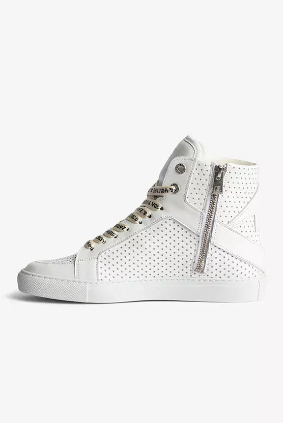 Tenis Deportivos High Flash Smooth Calfskin