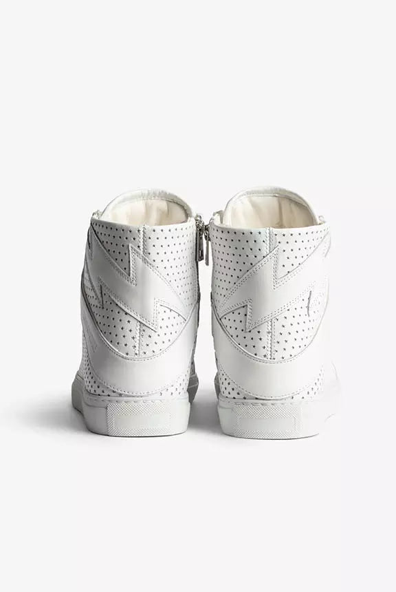 Tenis Deportivos High Flash Smooth Calfskin