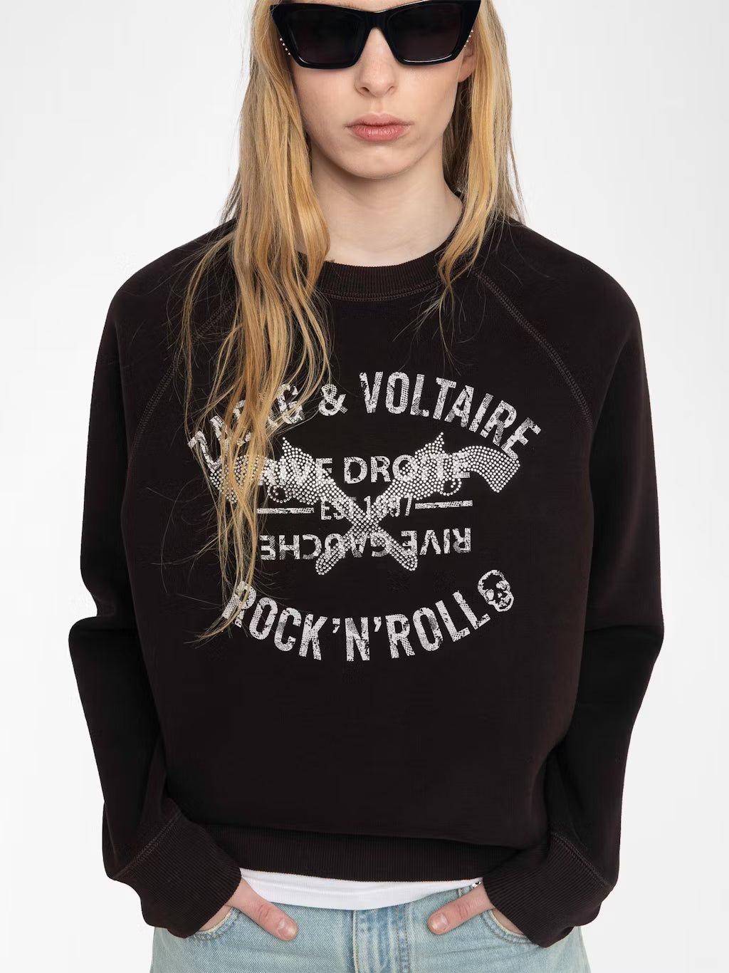 Sudadera Upper Pmo Blason Rdrg Strass