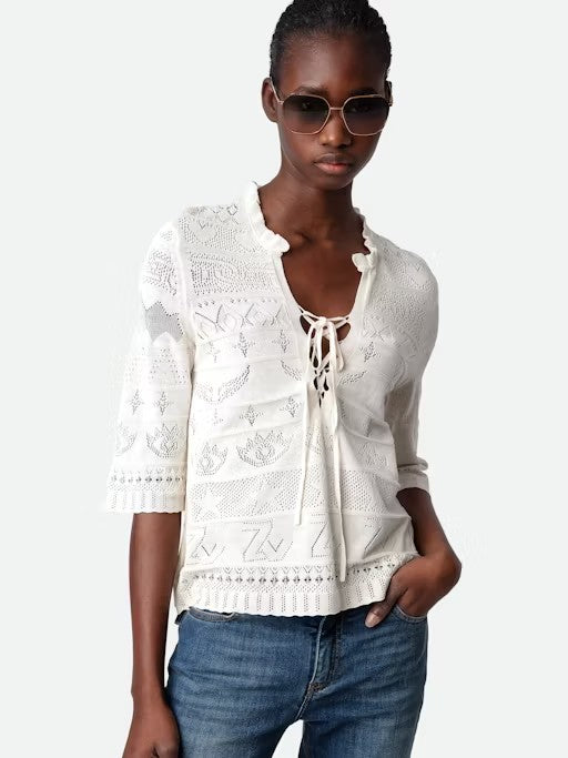 Blusa Taho Dentelle