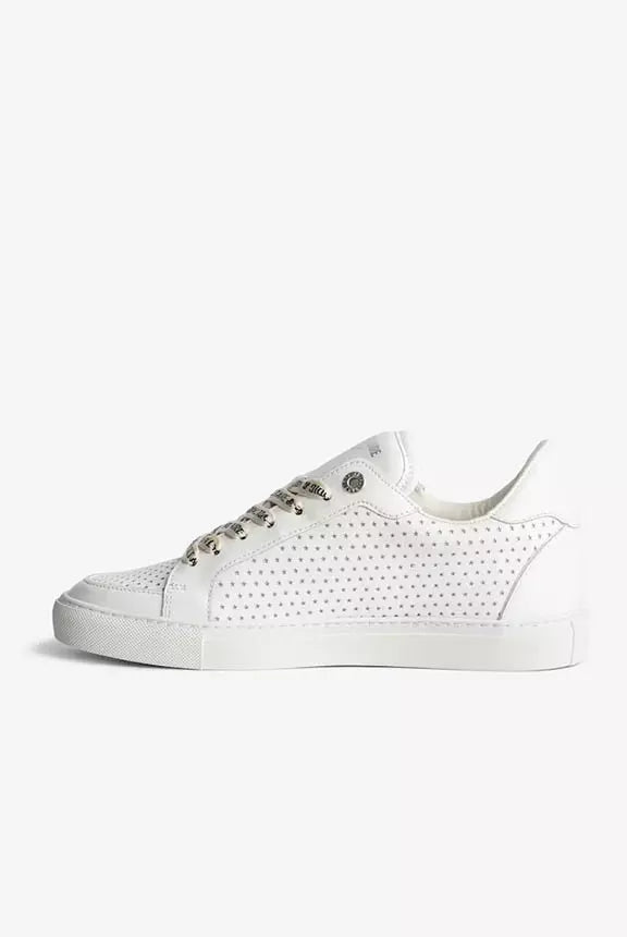 Tenis Deportivos La Flash Smooth Calfskin Perfo