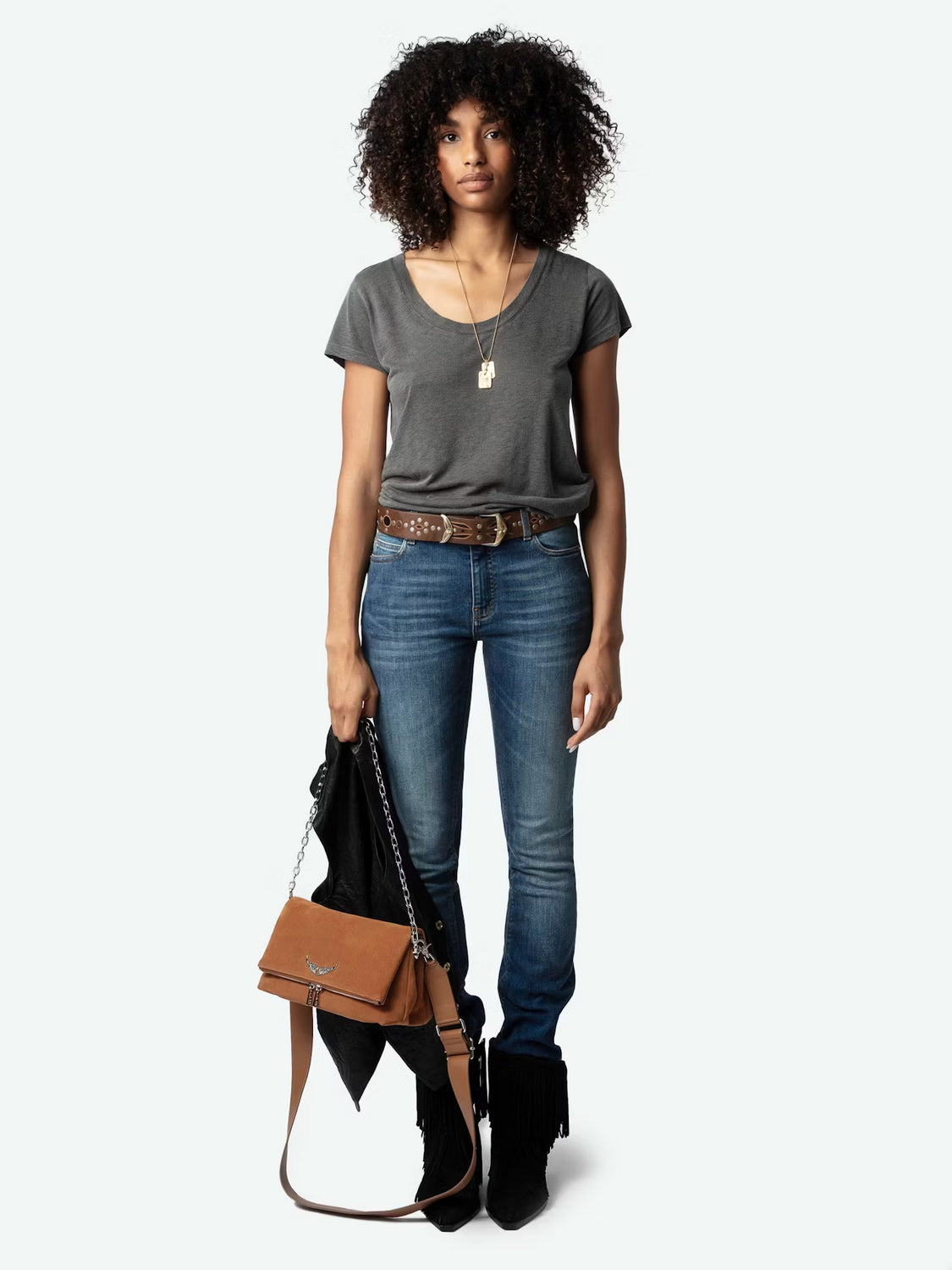Bolso Rocky Suede