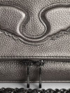 Bolso Rock Wings Metallic Grained Le