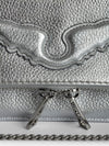 Bolso Rock Nano Wings Metallic Grain