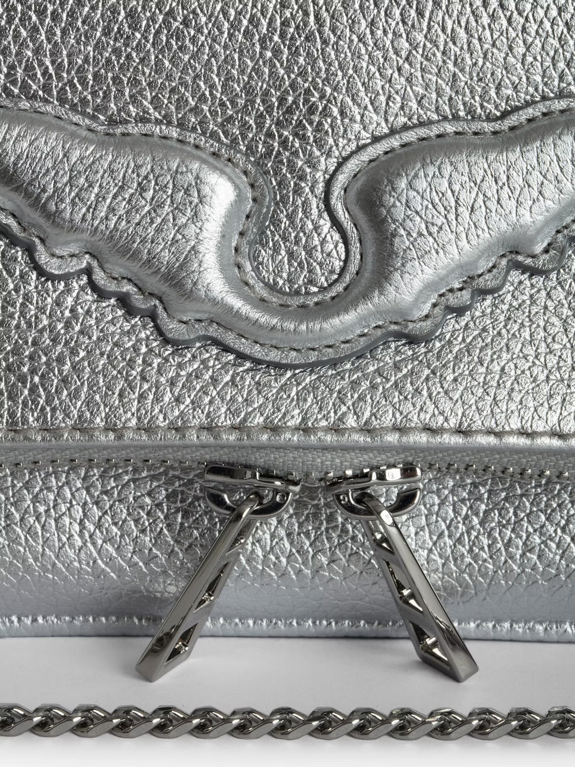 Bolso Rock Nano Wings Metallic Grain
