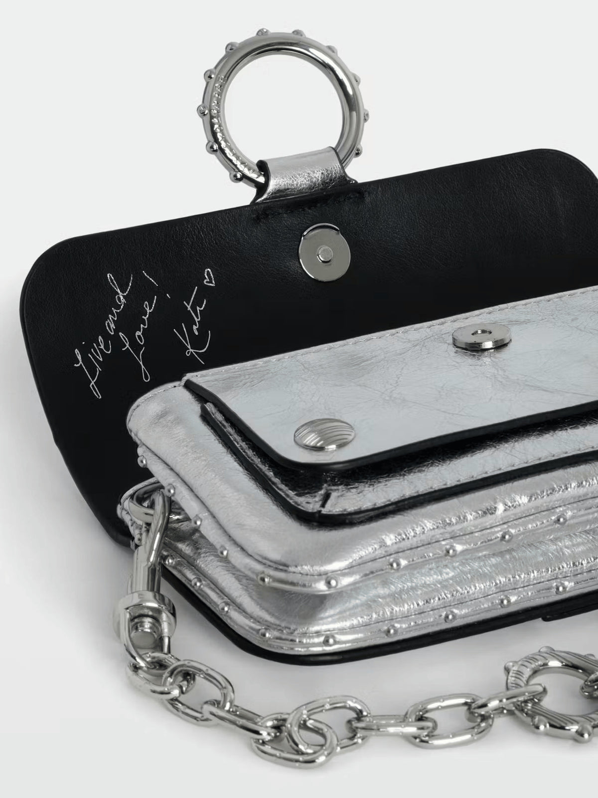 Bolso Kate Wallet Vintage Metal