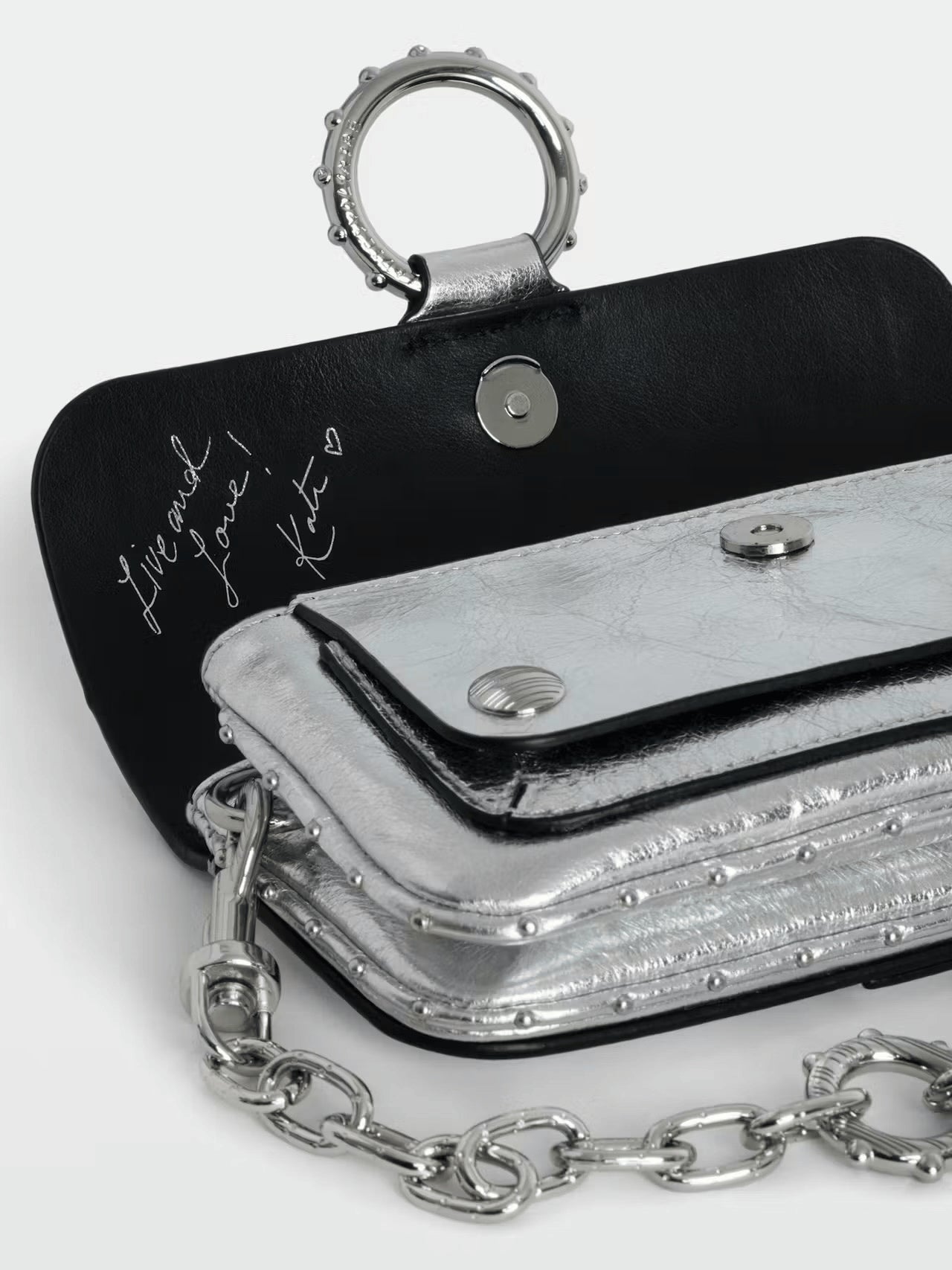 Bolso Kate Wallet Vintage Metal
