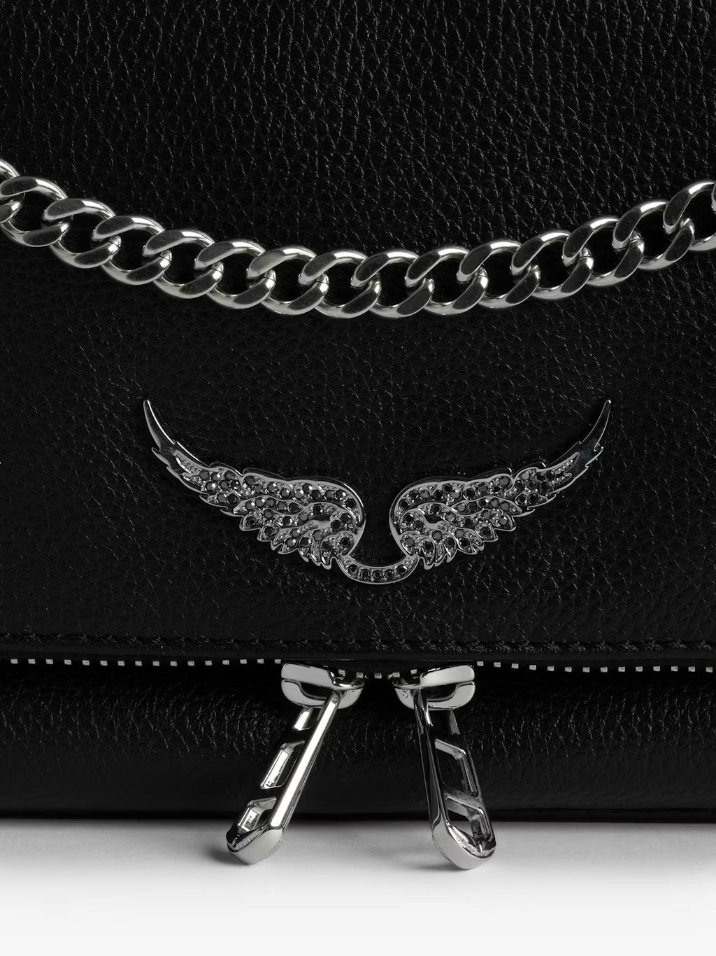 Bolso Rock Ii Grained Leather