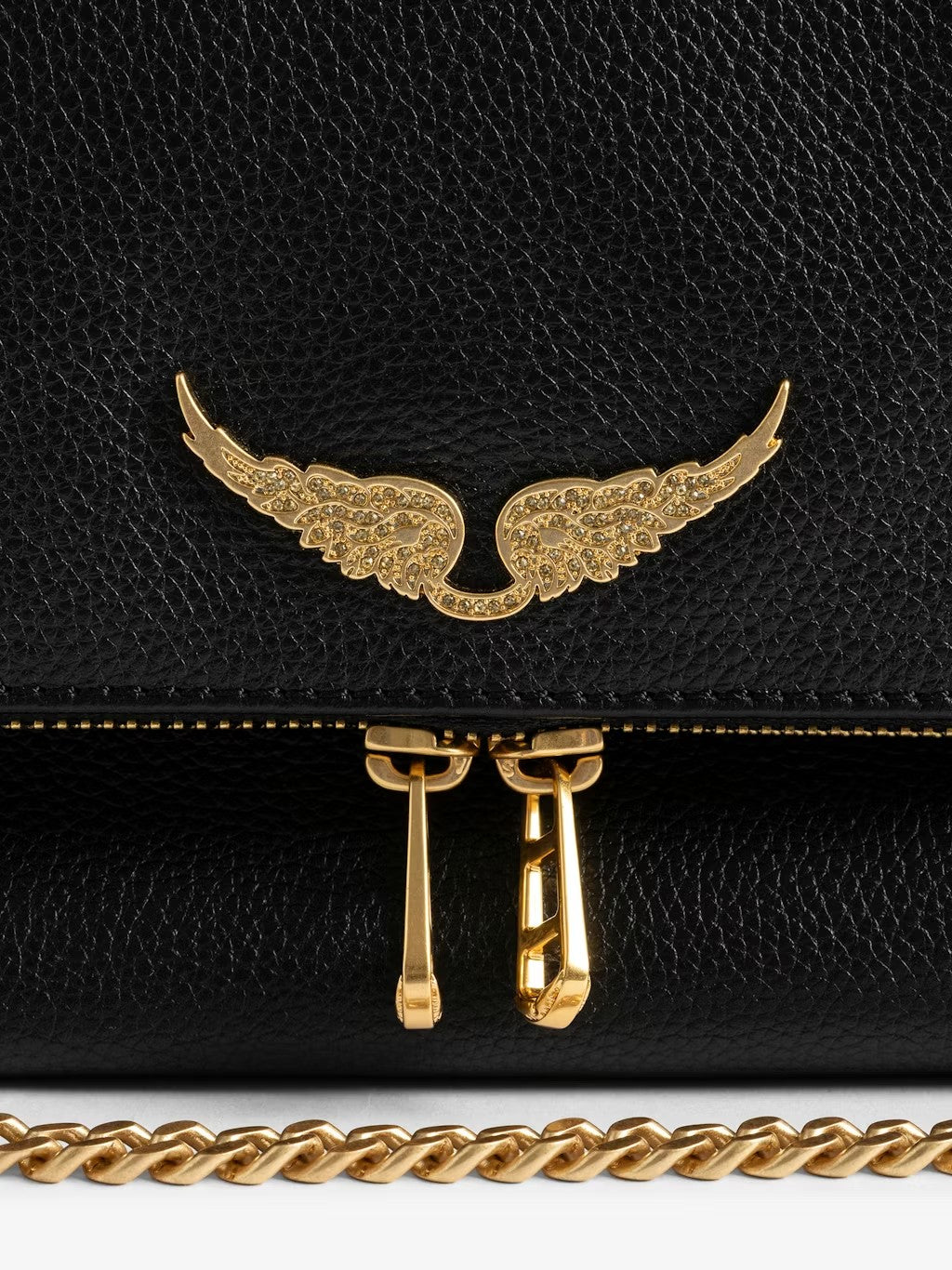 Bolso Rocky Ii Grained Leather