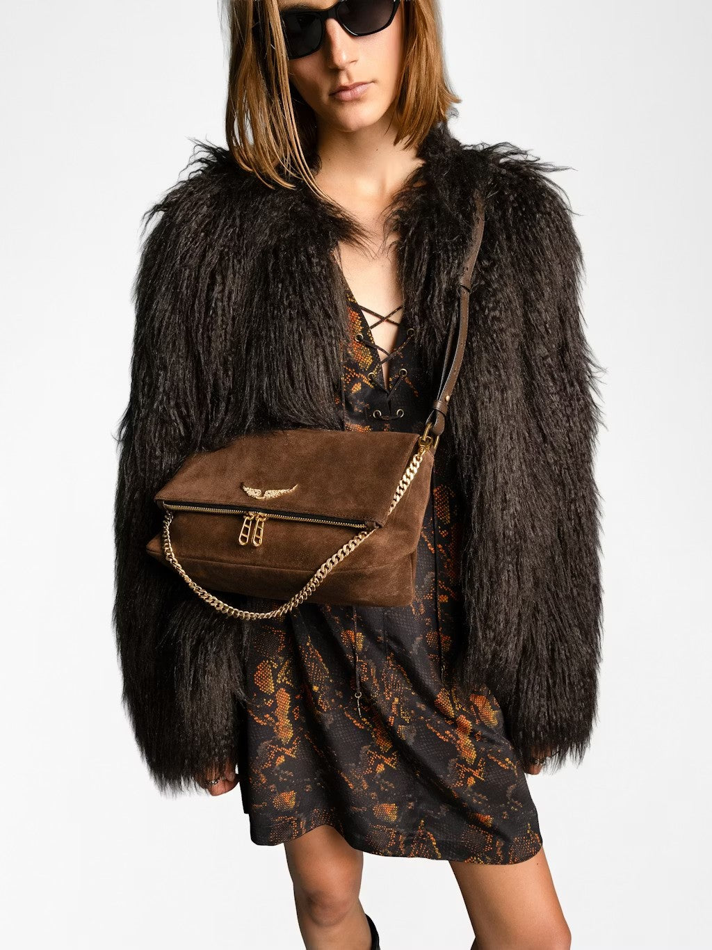 Bolso Rocky Ii Suede