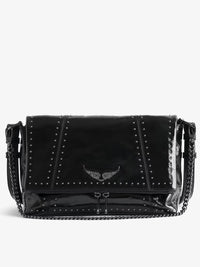 Bolso Rocky Ii Vintage Patent Studs