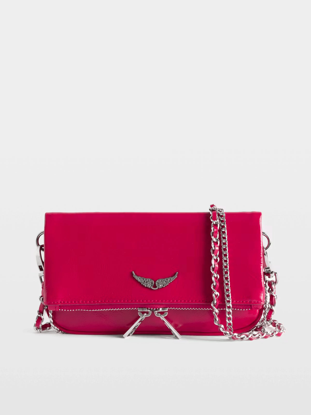 Rock Mini Vintage Patent Clutch