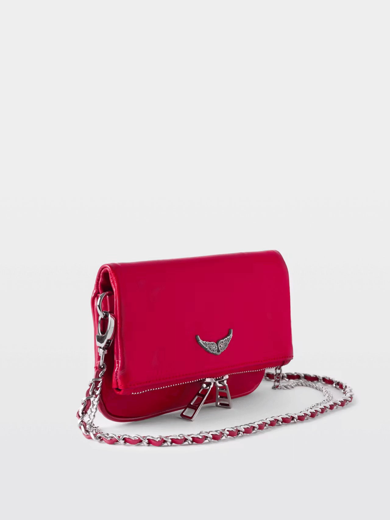 Rock Mini Vintage Patent Clutch