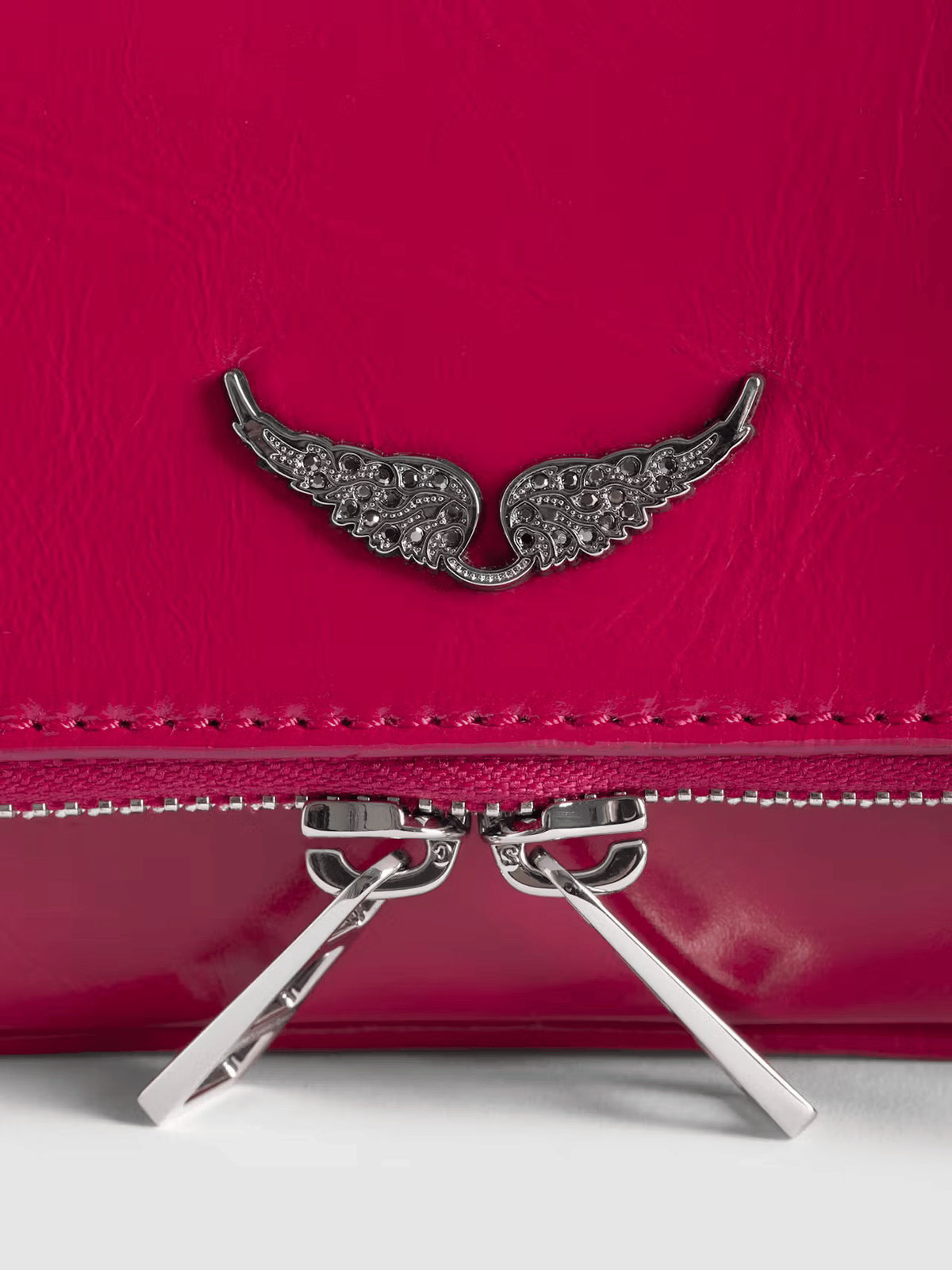 Rock Mini Vintage Patent Clutch