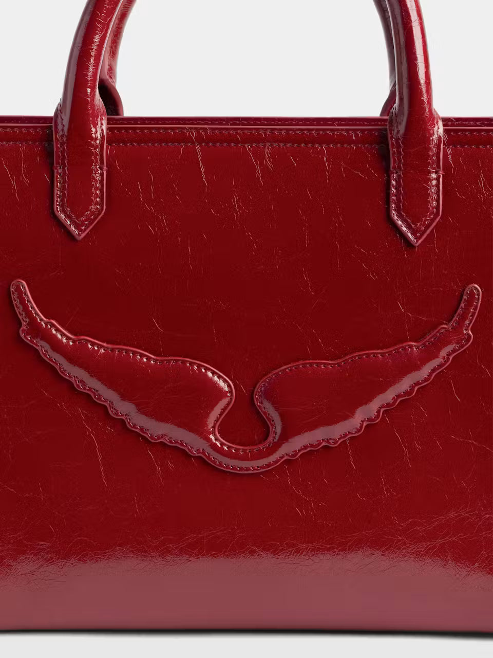 Angel Tote Xs Wrinkled Patent