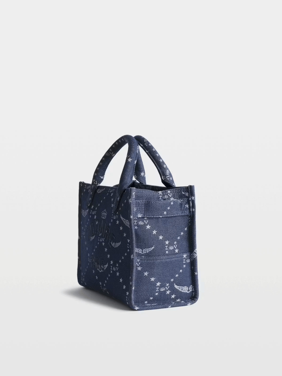 Bolso Angel Tote Xs Monograma Denim
