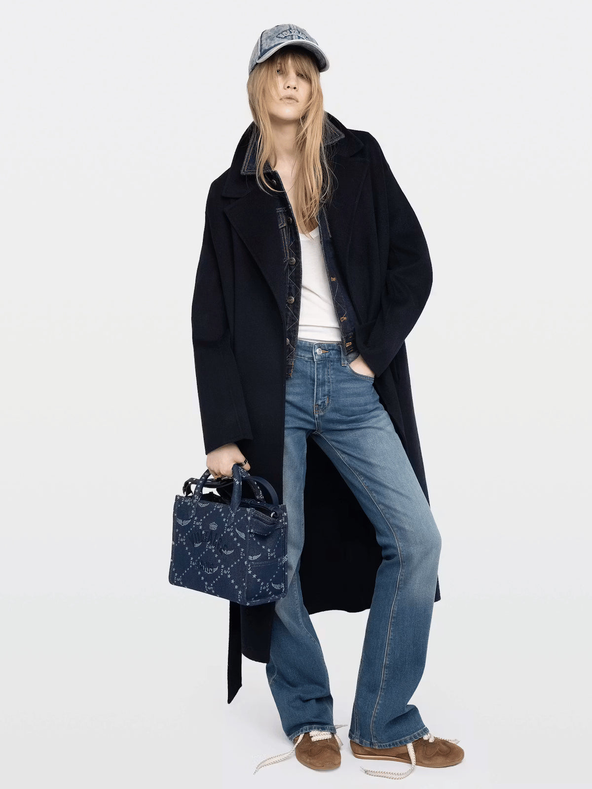 Bolso Angel Tote Xs Monograma Denim