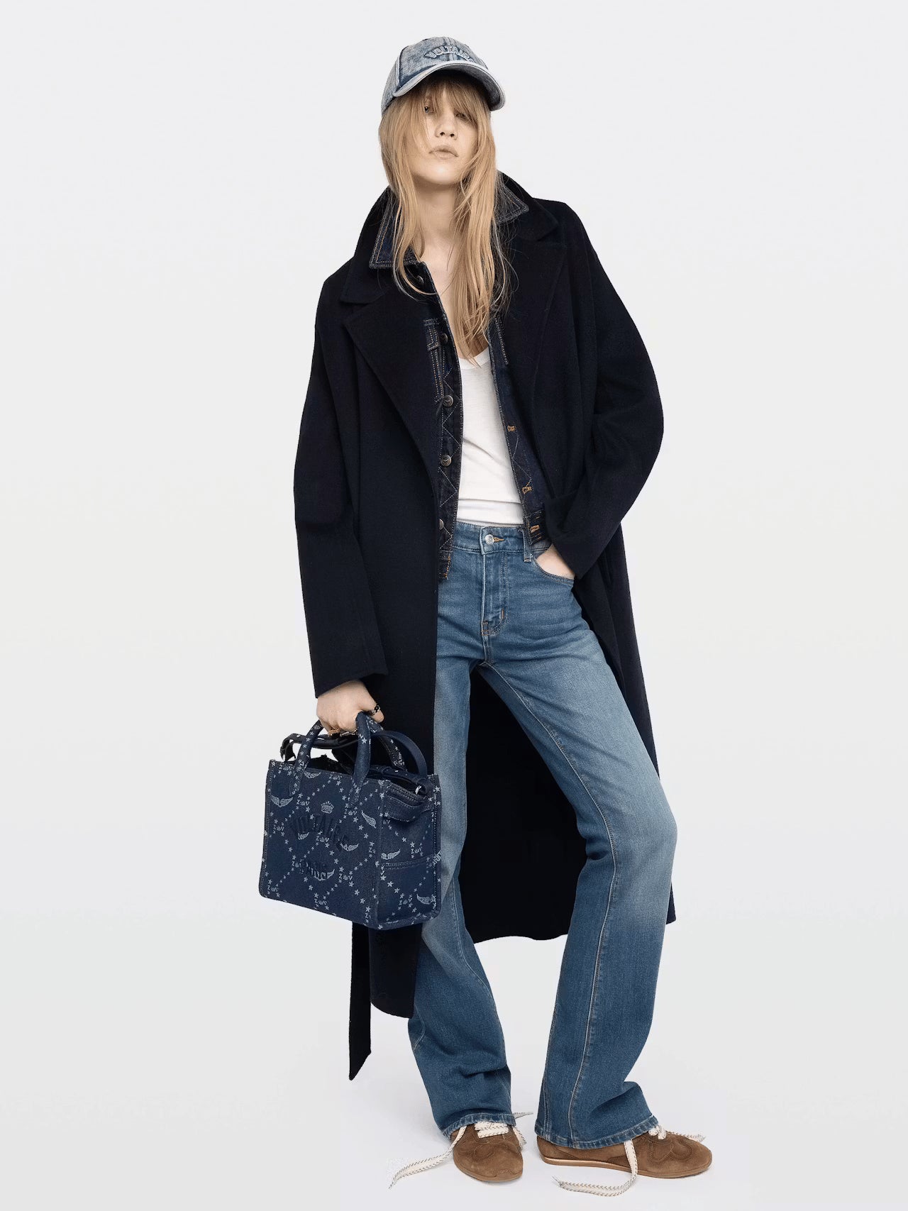 Bolso Angel Tote Xs Monograma Denim