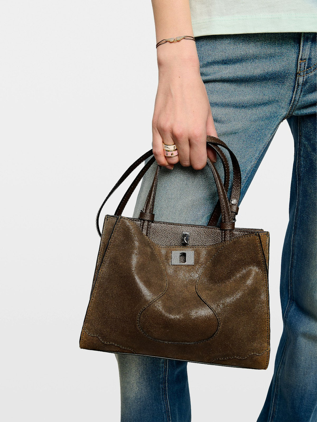 Bolso Jack Mini Waxy Suede
