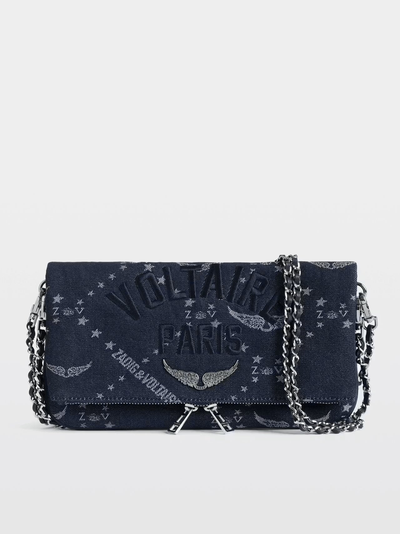 Bolso De Mano Rock Denim Monogram