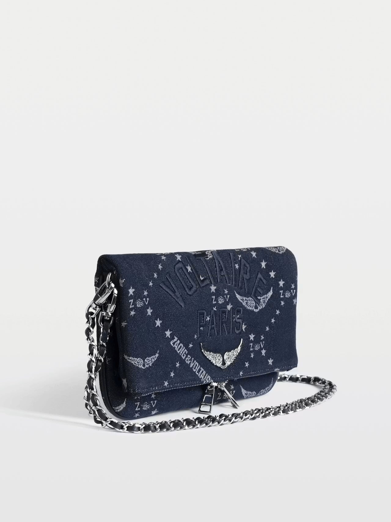 Bolso De Mano Rock Denim Monogram