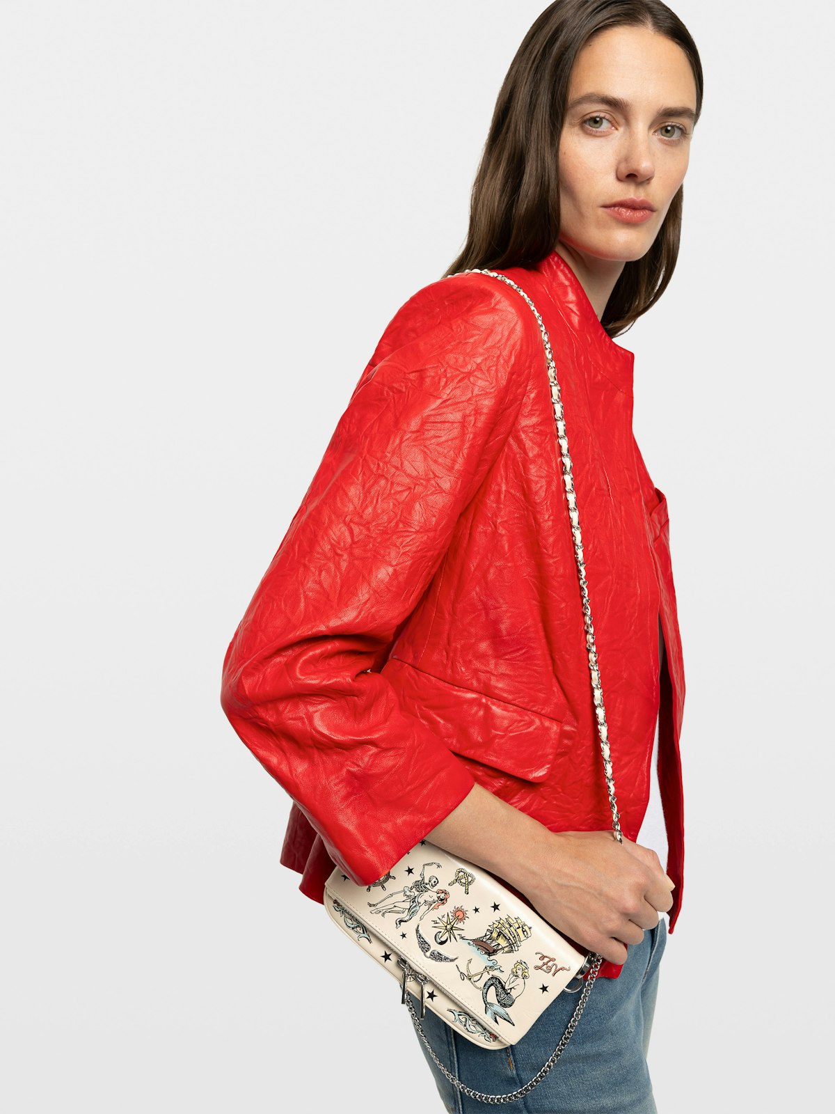 Bolso Rock Mini Tattoo Clutch