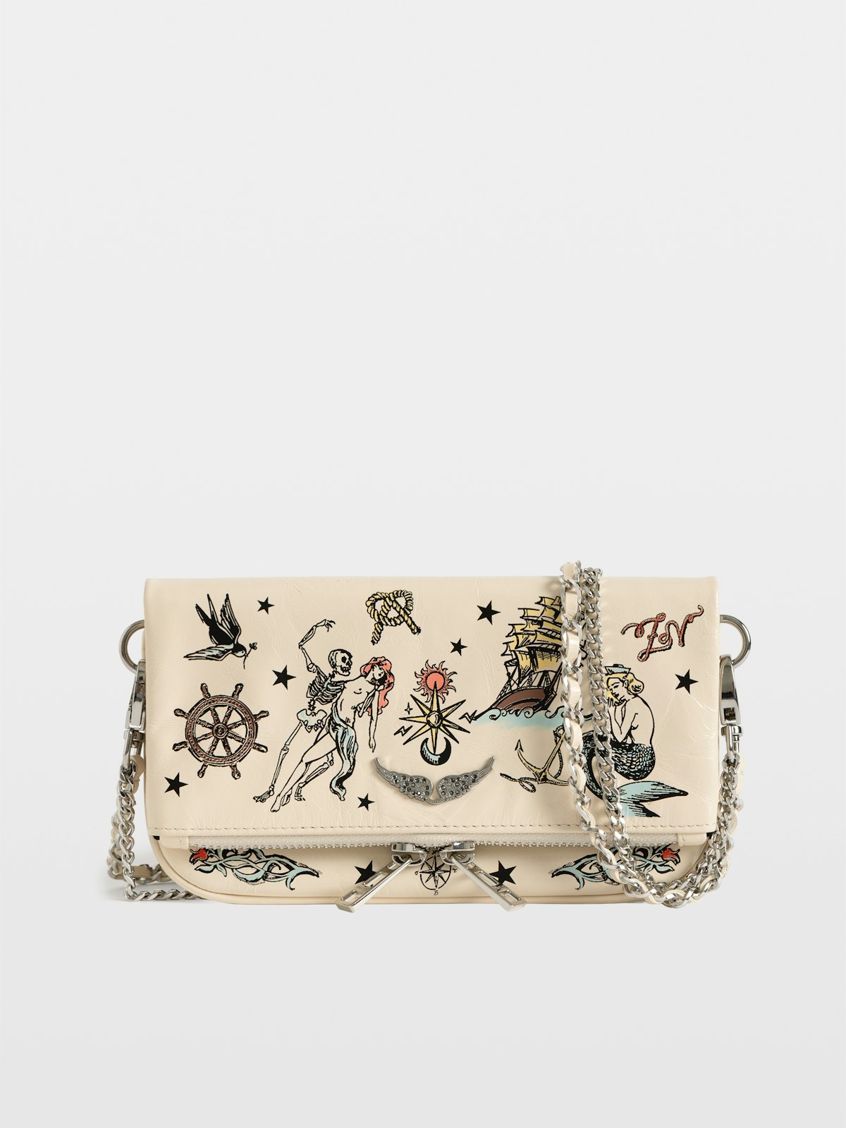 Bolso Rock Mini Tattoo Clutch