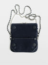 Bolso Rock Mini Clutch Denim