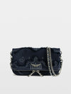 Bolso Rock Mini Clutch Denim