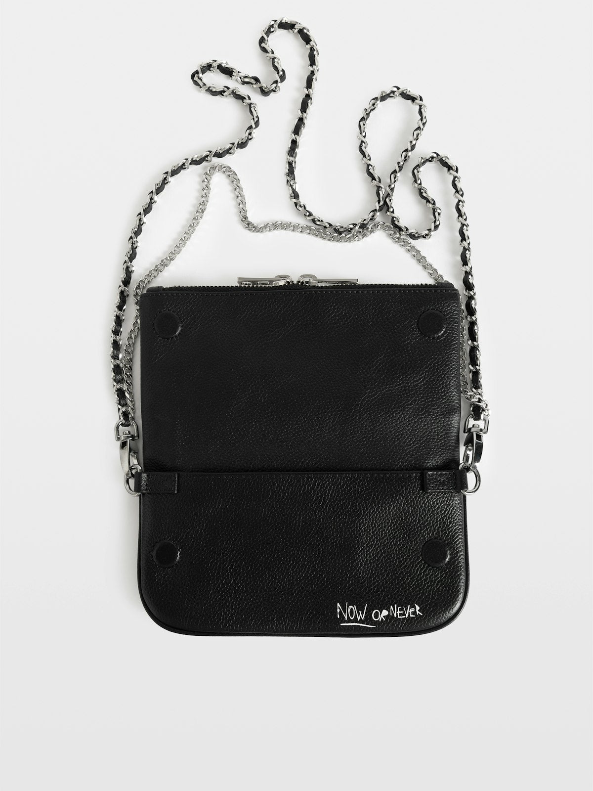 Bolso Rock Mini Arty Tag Clutch