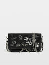 Bolso Rock Mini Arty Tag Clutch