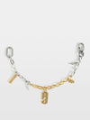 Llavero Chain Charms Plateado