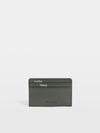 Tarjetero ZV Pass Grained Leather Gris