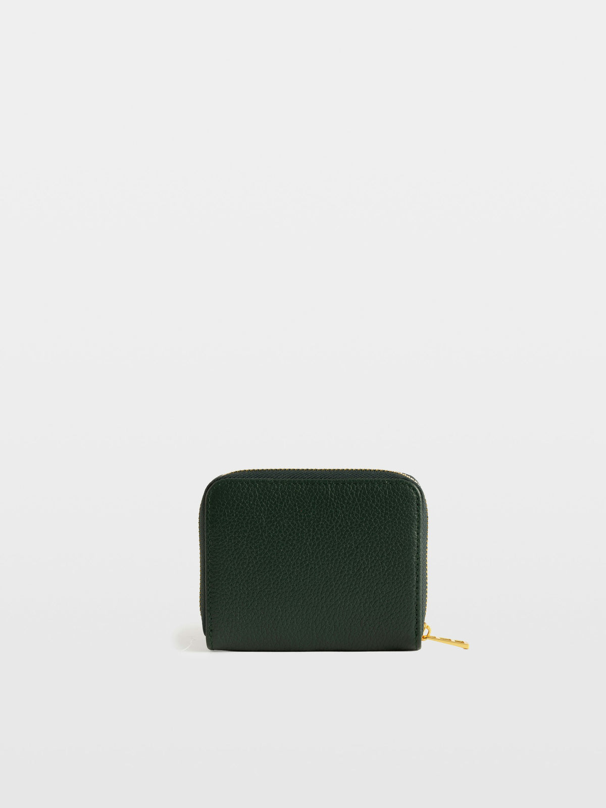 Cartera Mini ZV Grained Leather Verde