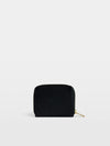 Cartera Mini ZV Grained Leather Negro