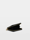Cartera Mini ZV Grained Leather Negro