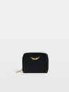 Cartera Mini ZV Grained Leather Negro